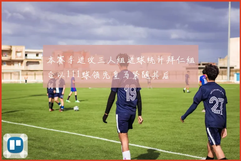 本赛季进攻三人组进球统计拜仁组合以111球领先皇马紧随其后
